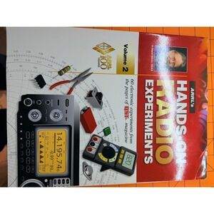 ARRL Hands-On Radio Experiments Volume 2 H Ward Silver N0AX Ham Radio QST Book
